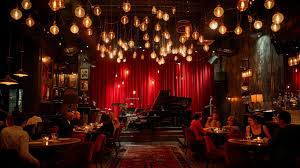 Jazz club ambiance